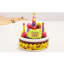 유치원 생일 재사용 코코몽 케이크 장난감 남아 소리나는 아동 생일상 아이