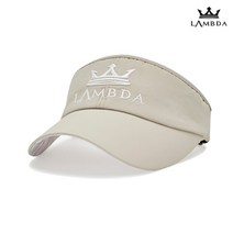람다골프 골프모자 스포츠모자 썬캡 썬바이저 베이지, 바이저