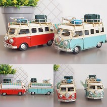 앤틱 캠핑카 거실장식품 감성인테리어소품, 블루