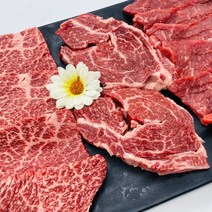 한우 1등급 모음세트 600g(3종X 각200g) 삼각살200g+새우살200g+살치살200g