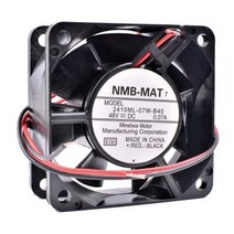 냉각 회전 인버터 서버 팬 2410ML-07W-B40 6cm 6025 48V 007A, 없음, 한개옵션0