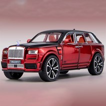 롤스로이스 컬리넌 투톤 럭셔리 SUV 1대32 자동차 미니카 모형 다이캐스트 청년K쇼핑, 레드블랙