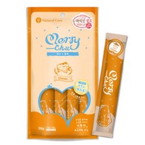 네츄럴코어 부드러운 메리츄 고양이간식, 1개, 치즈+참치