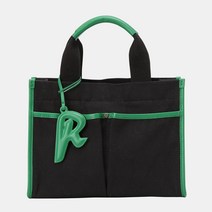 여성 캔버스 토트백 RWABL7801-199, BLACK, 000