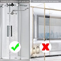 도어 스테인레스 스틸 샤워 롤러 러너 휠 캐빈 스크린 문짝 스팀 인클로저