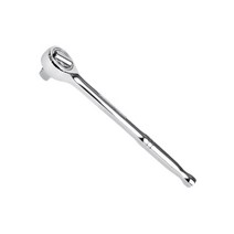 썬키 라쳇 핸들 1/4인치 150mm 둥근형 깔깔이 소켓 렌치 SRH-14R, 1개