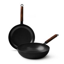 오늘은리빙 국내생산 무쇠 주물 프라이팬 궁중팬 그리들팬 인덕션 가능, 무쇠 주물 그리들팬 38cm