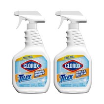 클로락스 타일렉스 몰드 곰팡이 제거제 946ml 2팩 Clorox Plus Tilex Mold and Mildew Remover