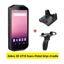 북스캐너 책스캔 안드로이드 9.0 GMS 4G 휴대용 LTE NFC RFID 리더 데이터 터미널 PDA 2D 레이저 바코드, 07 Zebra Cradle Pistol_01 미국