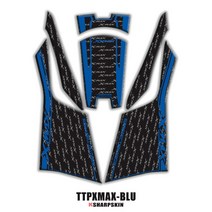 XMAX 오토바이 스티커 3D 페어링 탱크 패드 보호 데칼 for YAMAHA 250 300 2018-2019 XMAX250 XMAX300, 03 파란