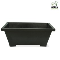 직사각 대형화분800 도로화분 옥상화분 대형화분 고무화분 안깨지는화분 정원용, 구멍 무(수경용)