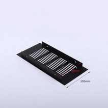 5080mm 와이드 벤트 천공 시트 알루미늄 합금 에어 웹 플레이트 환기 그릴, Width 100MM, length 350MM