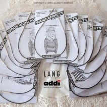 랑 이그노믹 레이스 블랙에디션 숏팁 줄바늘 40cm