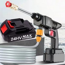 ELSECHO 휴대용 무선 충전 고압 세차기 셋트, 일반 버전 세트, 1개