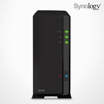 Synology NAS 1베이 DS118 6TB(아이언울프 6TBX1) 정품