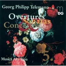 [CD] Musica Alta Ripa 텔레만: 협주곡과 쳄버 음악 5집 (Georg Philipp Telemann: Concertos and Chamber...