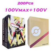 파니니카드 축구카드 영어 포켓몬 카드 홀로그램 Vstar Vmax GX 글자 무지개 Arceus 반짝이는 리자몽 Mewtwo Eevee Evolution, [16] 115Pcs(60MEGA55GX)