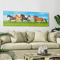 아란아트 풍수에좋은 와이드 해바라기 마도 사과 캔버스액자, 02. 들판의 오마도