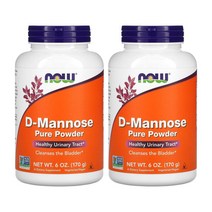 나우푸드 D Mannose Pure 마노스 퓨어 분말 170g 2개