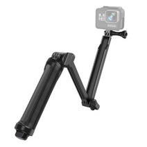 고프로 3웨이 그립 셀카봉 액션캠 Gopro 히어로 10 9 3-WAY 익스텐션 암 삼각대, 익스텐션 그립 삼각대 + AC- 17