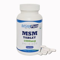 OPTI MSM 엠에스엠 퓨어 먹는 식이 유황 가루 식용 디메틸설폰 프리미엄 관절 건강 영양제 옵티 엠에스엠 120정