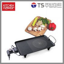 [키친플라워] 와이드 그릴팬, 48cm/중