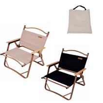 [로하니샵] 캠핑 차박 백패킹 노지캠 접이식 로우체어 의자커버 포함, 로우체어(아이보리)