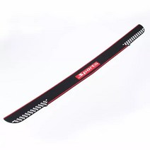 문콕 방지 도어 가드 90cm 유니버설 카 리어 범퍼 프로텍터 스크래치 고무 스티커 바 블랙 자동 임계 값 보호 안티 킥 스트립, 스포츠
