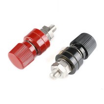 접지터미널 어스단자 바나나잭 구미 전원 8MM 6MM 육각대단자 구미단자 카라반DIY 접지단자 접지터미널 배터리단자 팔각단자 바나나잭 어스단자 배, 4-레드단자8mm, 4-레드단자8mm