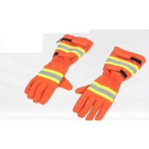 산불 장갑 소방관 소방 장갑 난연성 단열 구조 장갑, 포레스트 글러브 쇼츠 오렌지