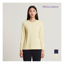 올리비아로렌 자수 칼라배색 티셔츠 VOCALWF8231