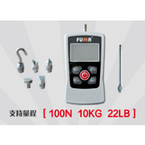 정밀도 장력측정기 디지털 장력계 스프링 동력계 고정밀 시험기, FG-100  100N 10KG 22LB
