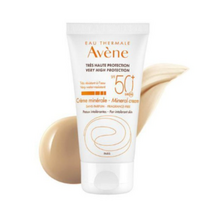 아벤느 미네랄 선크림 SPF50+ PA+++, 50ml, 4개