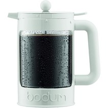 Bodum 보덤 아이스커피 콜드브루 커피메이커 프렌치 프레스 화이트 블랙 2Colors, 1개