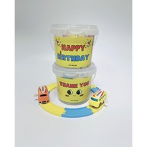 오마이랩 레일 자동차 구디백 어린이집 유치원 생일 답례품 간식 키즈 교회 크리스마스 선물, 고마워