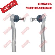 메르세데스 벤츠 C-클래스 W203 CL203 CLK C209 SLK R171 용 프론트 액슬 외부 조향 타이로드 엔드 볼 조인, 한개옵션0