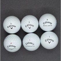 캘러웨이 혼합 골프 로스트볼 특A+급 30알, 선택완료, 화이트