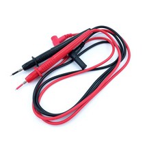 디지털 멀티 미터 펜 범용 테스트 리드 1000V 바늘 팁 프로브 핀 와이어 케이블 측정 Multimetro 중국, 한개옵션0