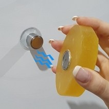 자석비누홀더 비누거치대 비누받침대 비누각 걸이, 흡착식 미니멀 스텐 자석 비누홀더