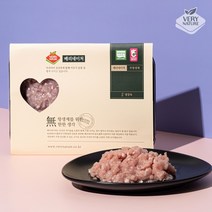 베리네이처 무항생제 돼지 등심 다짐육 아이용 이유식돼지고기 500g 1등급 [냉장], 돼지 등심 다짐육500gX1팩(1번다짐)
