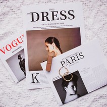 라이트앤 모던 빈티지 영자 신문 대형 소품, 영문신문 - PARIS