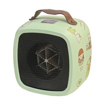 휴대용온풍기 USB 캠핑 차박 온풍기 미니 히터, 옐로우 x스티커x업그레이드 2단계조절