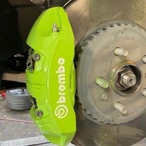 brembo 스티커 자동차 데칼 스티커 브레이크 캘리퍼 스티커, 브렘보 실버(반사) M, 1개