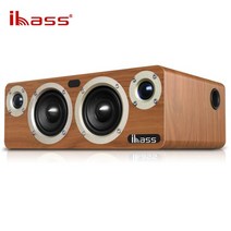 사운드바벽걸이 크리에이티브스피커 5.1채널 최대 전력 120w 휴대용 나무 블루투스 스피커 hifi3d 스테레오 서라운드 서브우퍼 모바일 컴퓨터 동축 라이브 k 노래 오디오, 멍청한