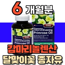 감마리놀렌산 감마리놀랜산 감미놀산 감미리놀렌산 감마리놀산 GLA 달마지꽃 달맞이꽃 종자유 오일 중년 여성 남성 여자 성인 용 엄마 비타민e 식약처인증 영양제, 2통