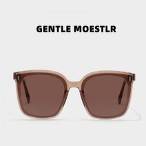F GENTLE MOESTLR 선글라스 GM 플래그십 스토어 웹사이트 LOCELL 브라운 선글라스 여성용 대형 프레임이 얇은 둥근 얼굴을 보여줍니다.