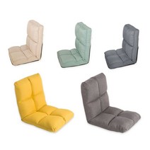 [투빌] 등받이 좌식쿠션의자 바닥쿠션 2종 1인용 리클라이너 간이베드 쇼파의자 커플의자 수유의자 앉은뱅이 쿠셔닝의자, 1.아모아르 쿠션의자, 그레이