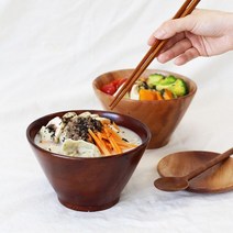 [천삼백케이] [아카시아] 통원목 우드면기 내추럴옻칠, 옻칠