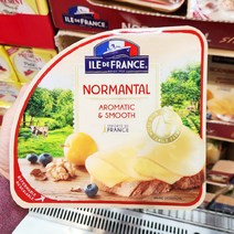 ILE DE FRANCE 노르망딸 슬라이스 치즈 150g X 2개입, 아이스보냉백포장