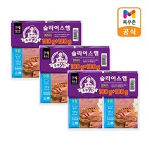 [목우촌]주부9단 슬라이스햄(샌드위치햄) (100+100g) x 3